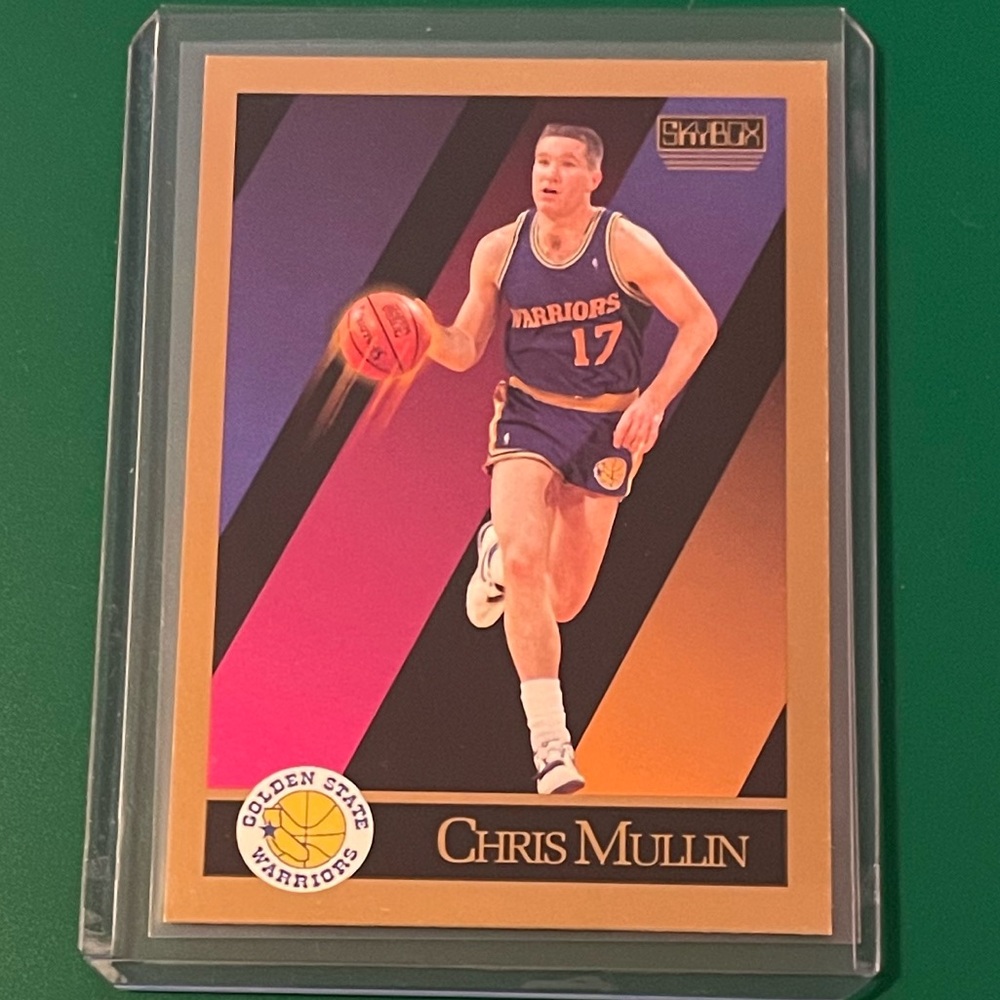 Chris Mullin #98 1990-91 Skybox Basketball Trading Card
